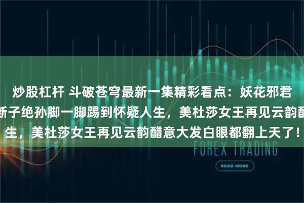 炒股杠杆 斗破苍穹最新一集精彩看点：妖花邪君调教云韵，却被其用出断子绝孙脚一脚踢到怀疑人生，美杜莎女王再见云韵醋意大发白眼都翻上天了！